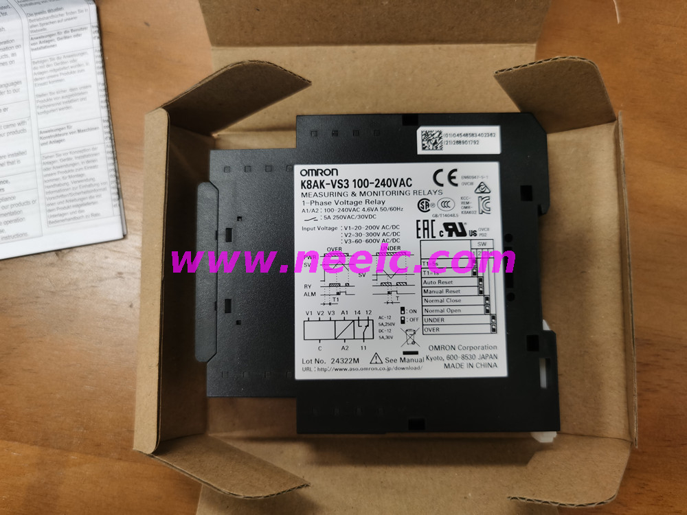 K8AK-VS3 100-240VAC New and original Relay